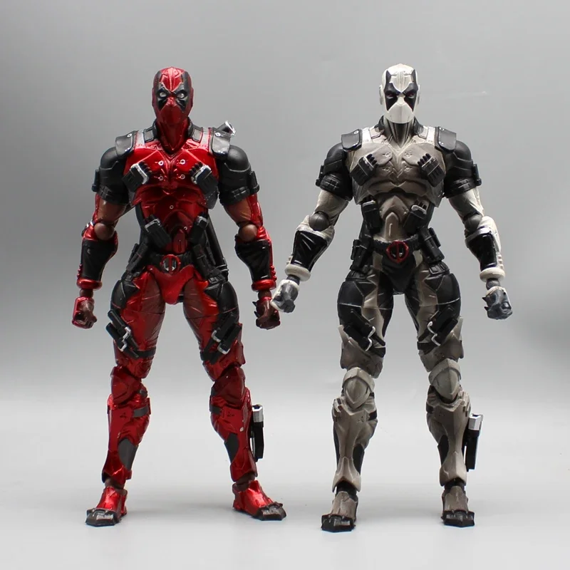 Pa Change Deadpool Anime Move-In Red Little Cheap X-Men Play Arts Change Deadpool Action Figure Gift