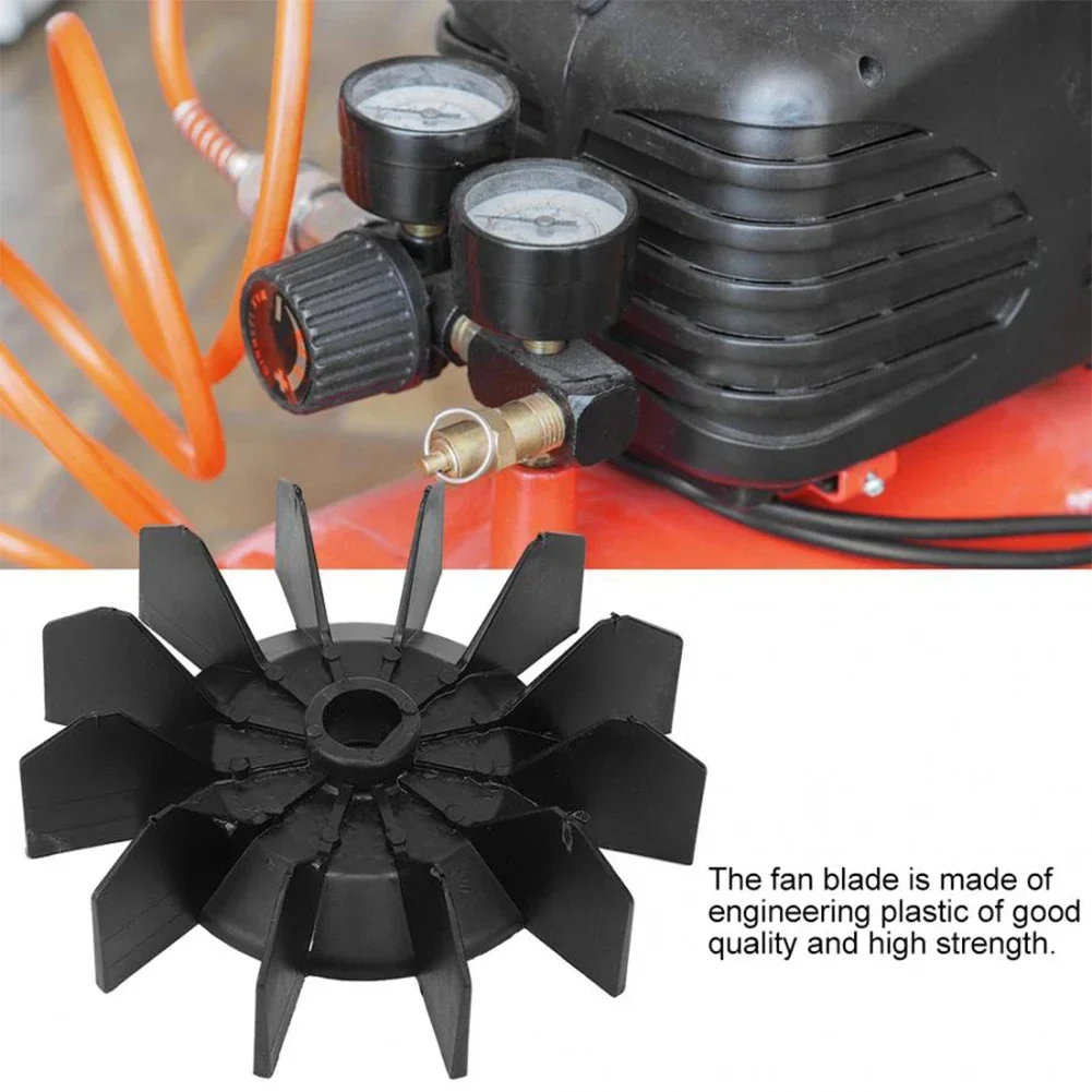 Air Compressor Fan Pump Accessories 5P Fan Blade D Hole 24mm Diameter 211mm Air Compressor Motor Fan Blade For Air Compressor