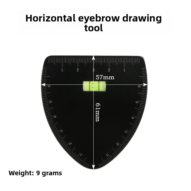 여성용 눈썹 틀, 즉각적인 눈썹 정리 룰러, 빠른 쉐이핑을 위한 멀티 스타일 틀 키트