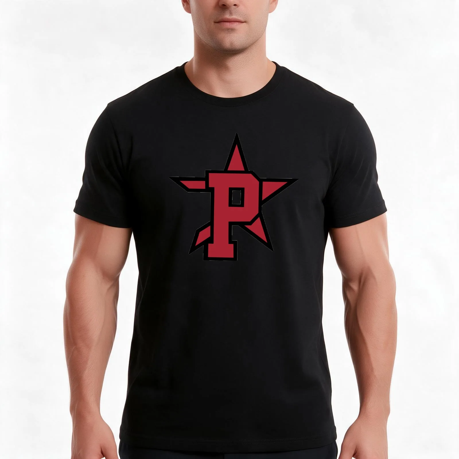 Prospects Star T-Shirt Summer Casual Cotton Tee Oversized Streetwear Tops Vintage Graphic Print Loose Fit Short Sleeve
