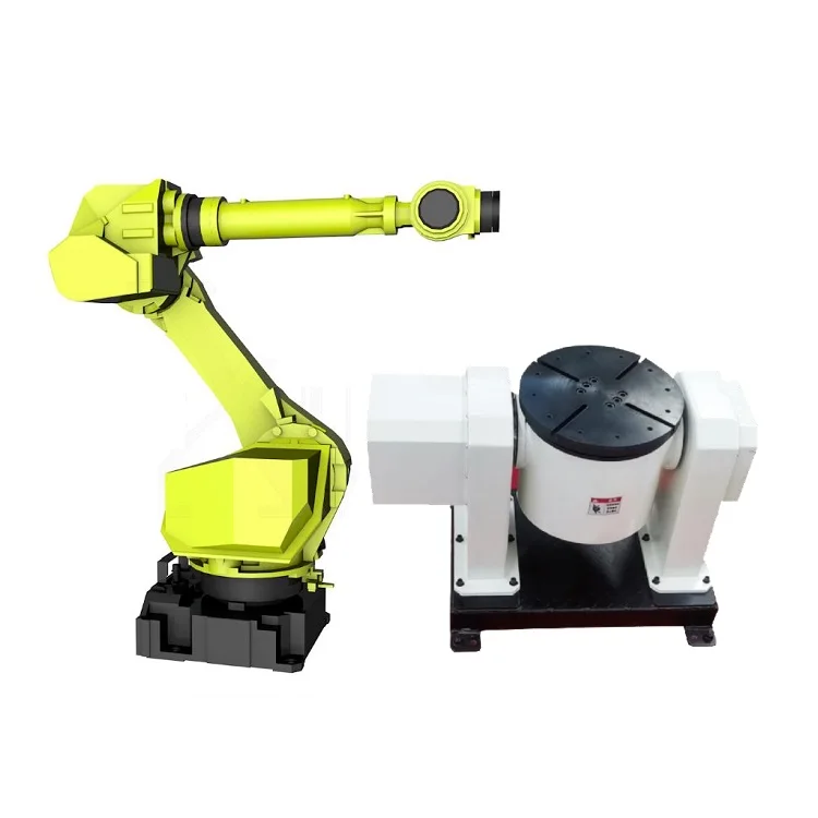 Robot Manipulator Fanuc M-710iC/50 With CNGBS Welding Positioner For Welding Robot Automation