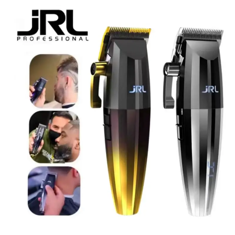 100% Original JRL professional hairdresser, carving silent electric clipper,  wireless clipper, professional electric clipper