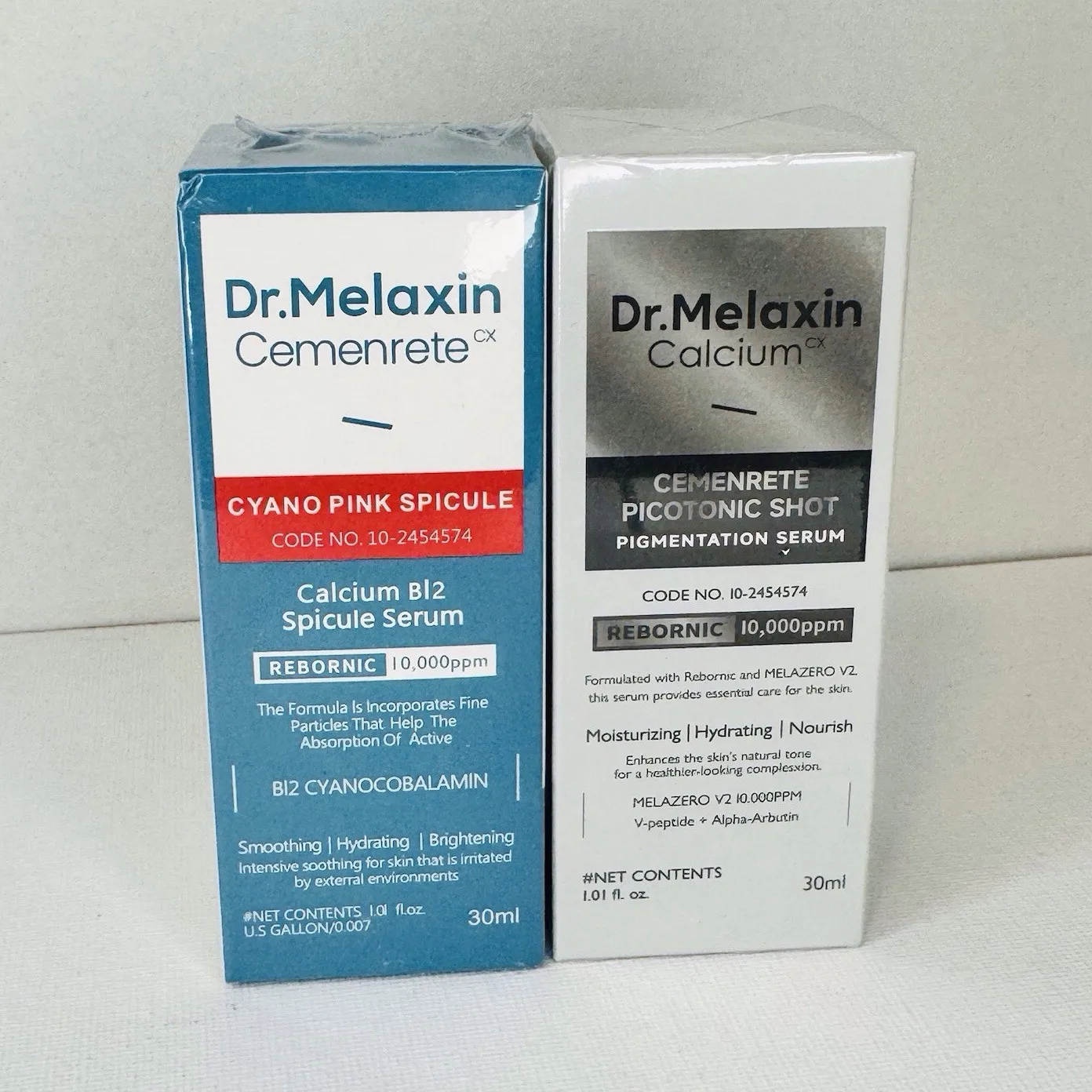 

Dr.Melaxin Cemenrete Cyano Pink Spicule Serum 30ml + Picotonic Shot 30ml