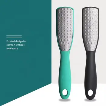 Nástroje na pedikúru Pilníky na škrabání paty Artifact Exfoliační kartáč na mozoly Kartáč z nerezové oceli Broušení nohou Oboustranná pedikúra 8 nejlepší prodej škrábadlo na nohy - №8