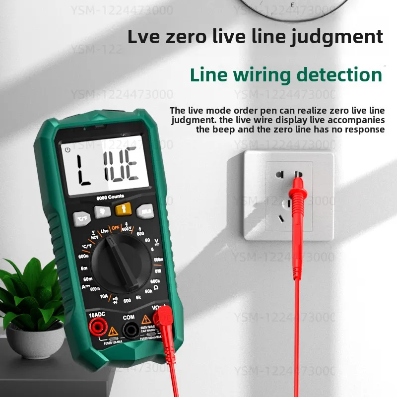 High-precision Automatic Universal Meter Intelligent Anti-burn Electrical Special Electronic Capacitance Meter