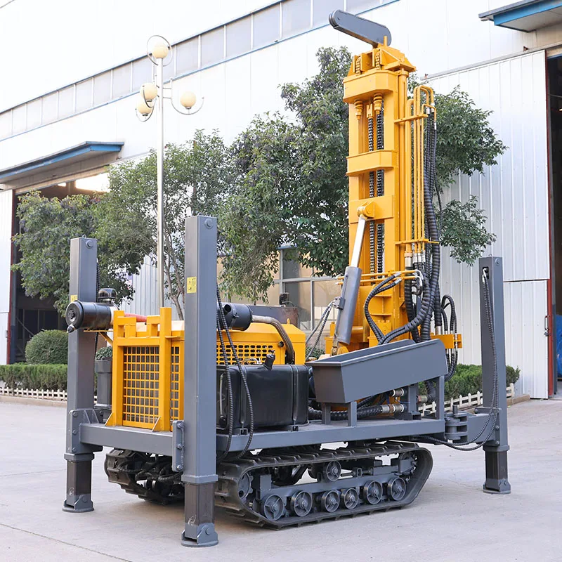 200M Agile Portable All Terrain Diesel Hydraulic Rig Fast Rock Boring Reliable Construction Exploration Water Well Drilling Rig