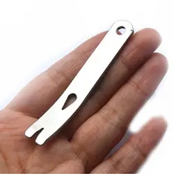 Multifunction EDC Pry Bar Portable Mini Pocket Stainless Steel Pry Bar Outdoor Survival Tool