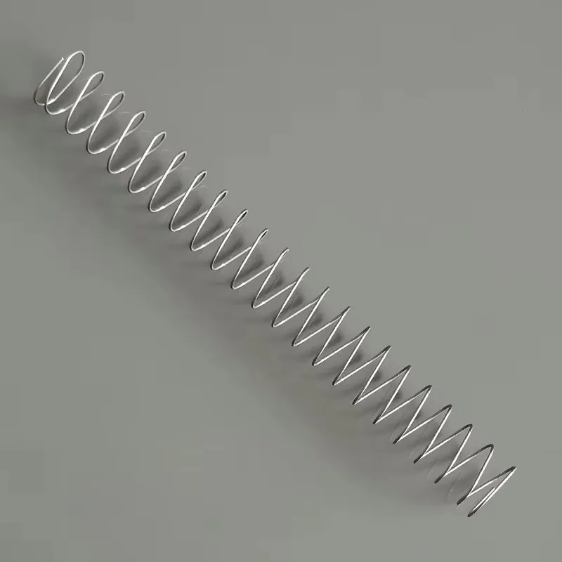 Resorte de compresión rectangular largo, alambre de resorte cuadrado rectangular, diámetro de 1mm