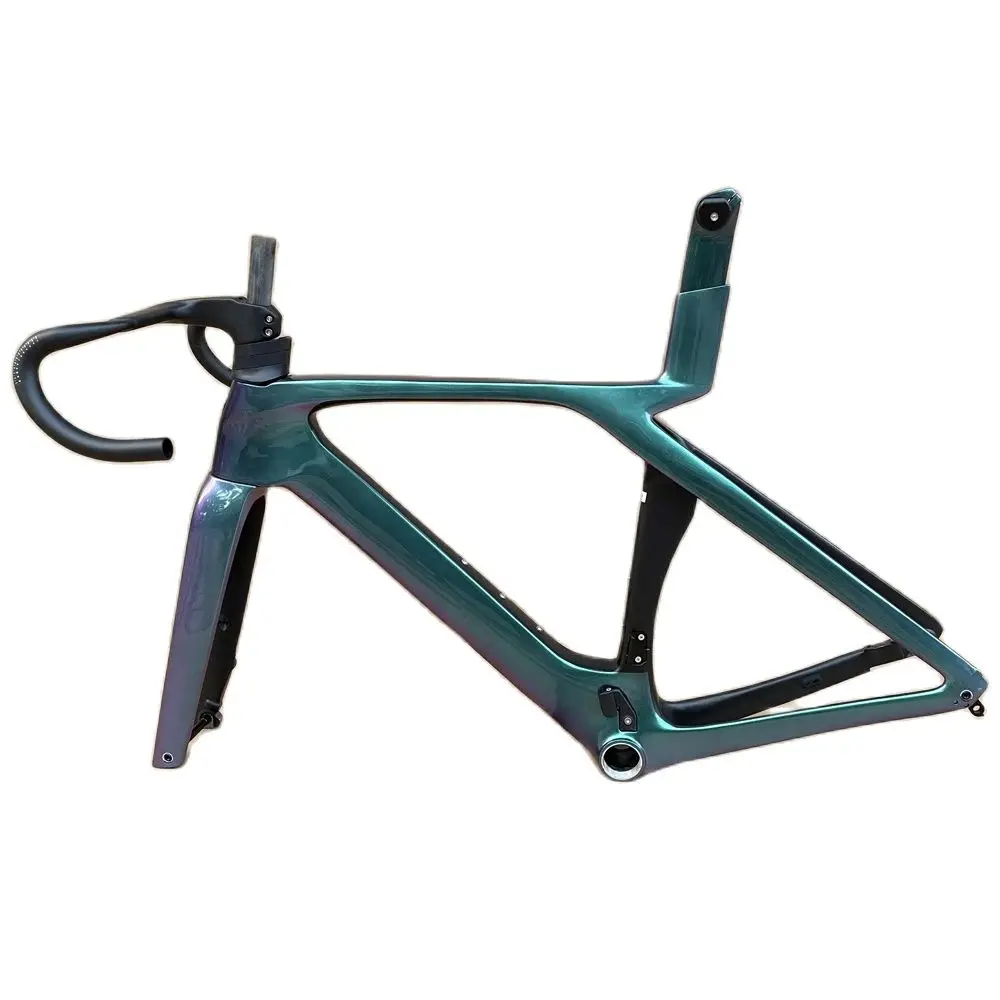 Carbon Road Bicycle Frame, SLR Gen7 Frameset, Compatible with DI2 Shiting, Frame, Front Fork, Seat Post, Handlebar