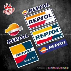 For Repsol Motor Oil motorcycle Stickers motor bike Waterproof Decals 16