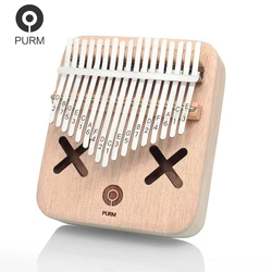 Beautiful Walnut Kalimba, Professional Caliber, Funny 17, Kalimba Decoration, Small Musical Instrument, Piano Book, Hammer Gift