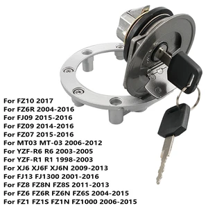 IGNISCH ZIGENSCHLOSSschlüssel, Kraftstofftankdeckel Deckel, Yamaha R1 R6 YZF R1 YZF-R6 MT03 MT-03 XJ6 FZ1 FZ6 FZ6R FJ13 FJ1300 12 Hauptzündungsverkäufe XJ6 - №11