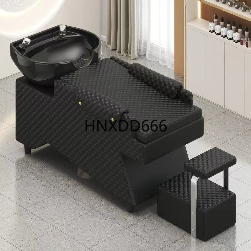 

Modern Simplicity Hot Sale Hair Wash Salon Furniture Custom Furniture Shampoo Bed Washing Shampoo Chair With Bowl