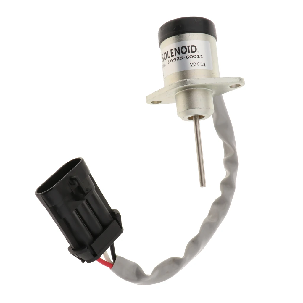 

12V Engine Stop Fuel Device Solenoid Valve Replace 1G925 60011