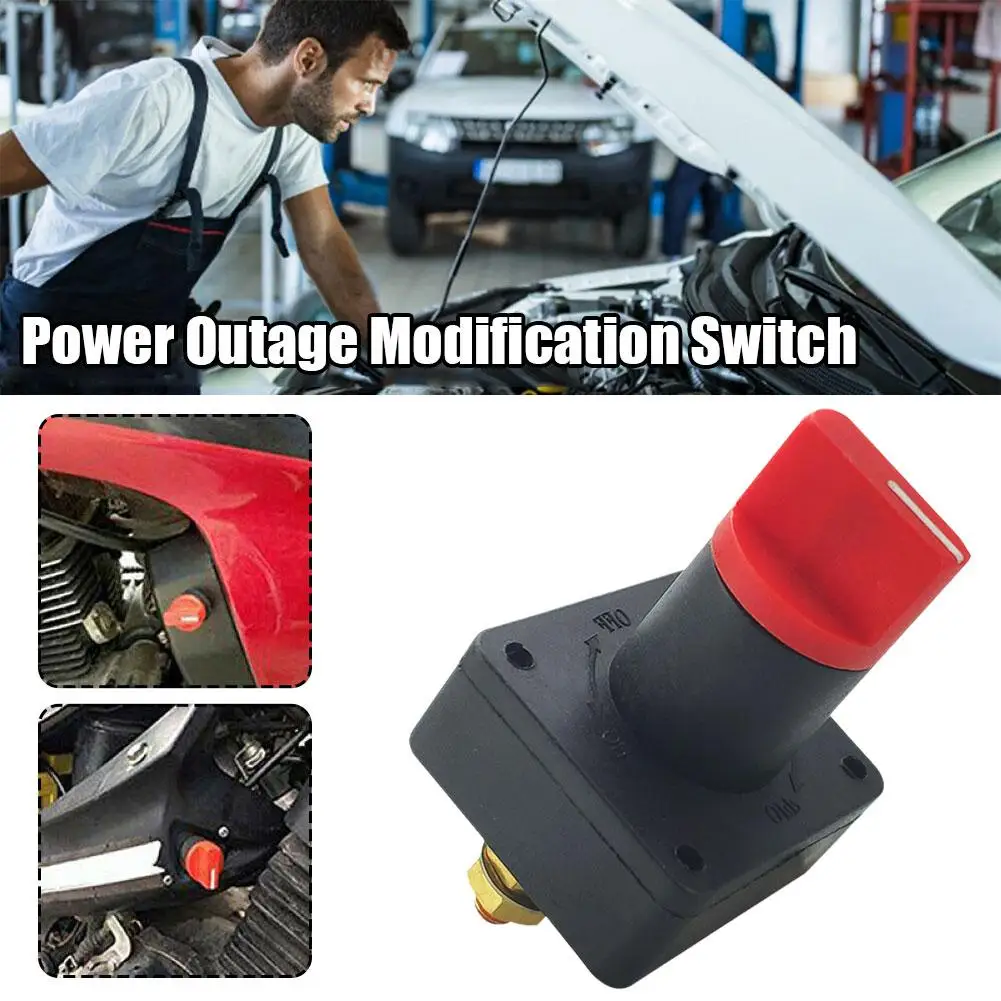 Power Outage Modification Switch For Bilge Pump In RV Boat Yacht Battery Disconnect Switch Car Accessories R1D0