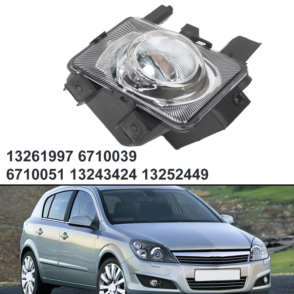 For Vauxhall Astra H 20042009 Zafira Front Trim Astra H Fog Cover For Bumper Repair ABS PC Material Bulb Not Included