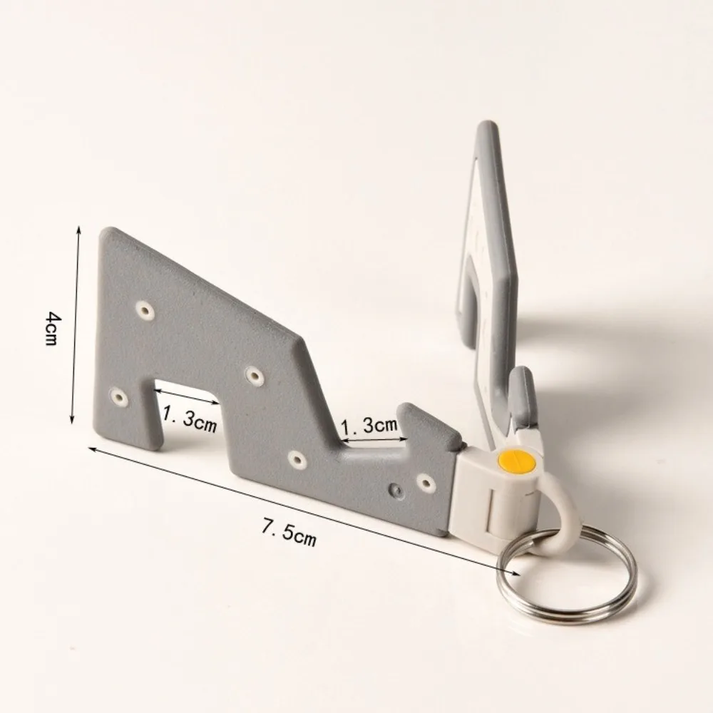 Creative Portable Mobile Phone Holder Folding Mini Size Tablet Stand Multifunctional Desktop Stand Universal