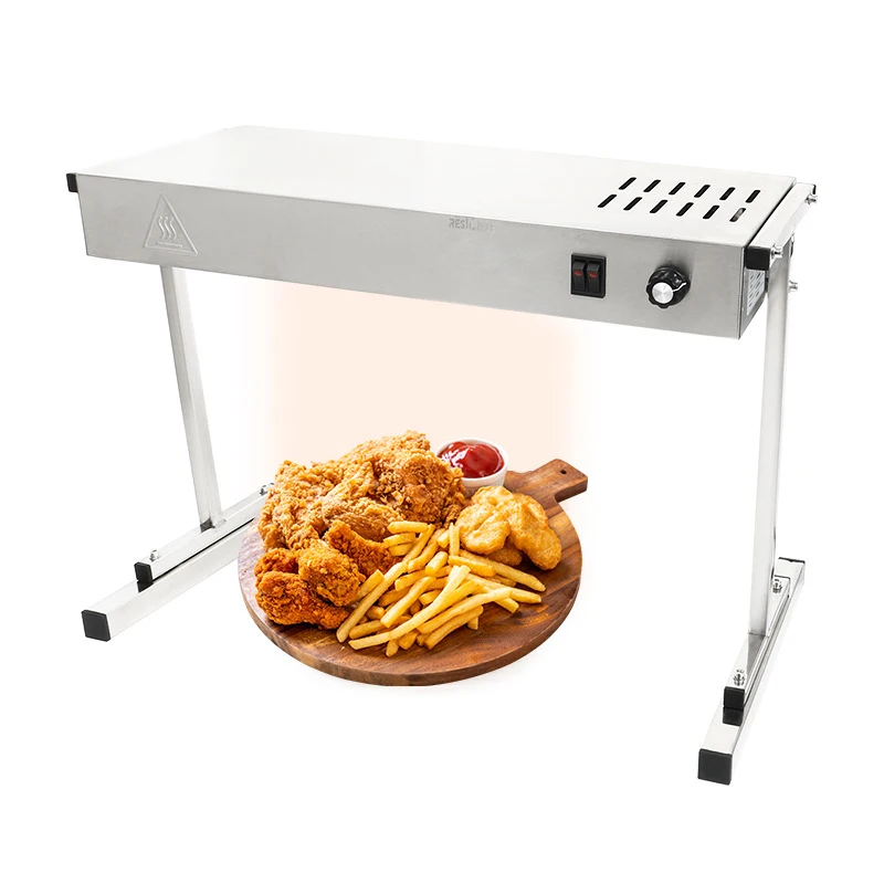 Food Heating Lamp for Food Insulation for Supermarket Home Use French Fries Heating Machine 600MM