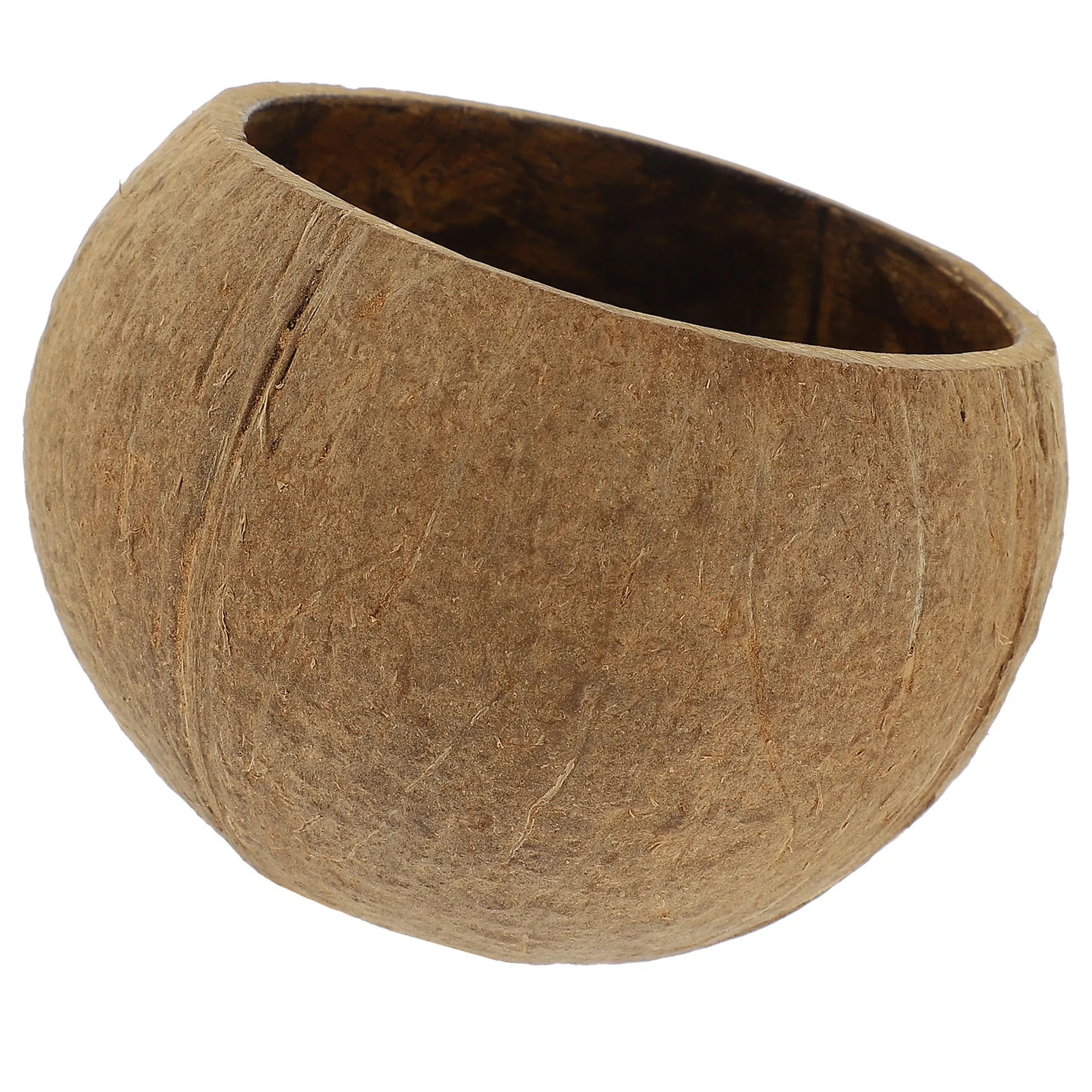 Natural Coconut Shell Wax Holder – Soy Wax Candle Container, Decorative Scented Storage Bowl for Party & Birthday
