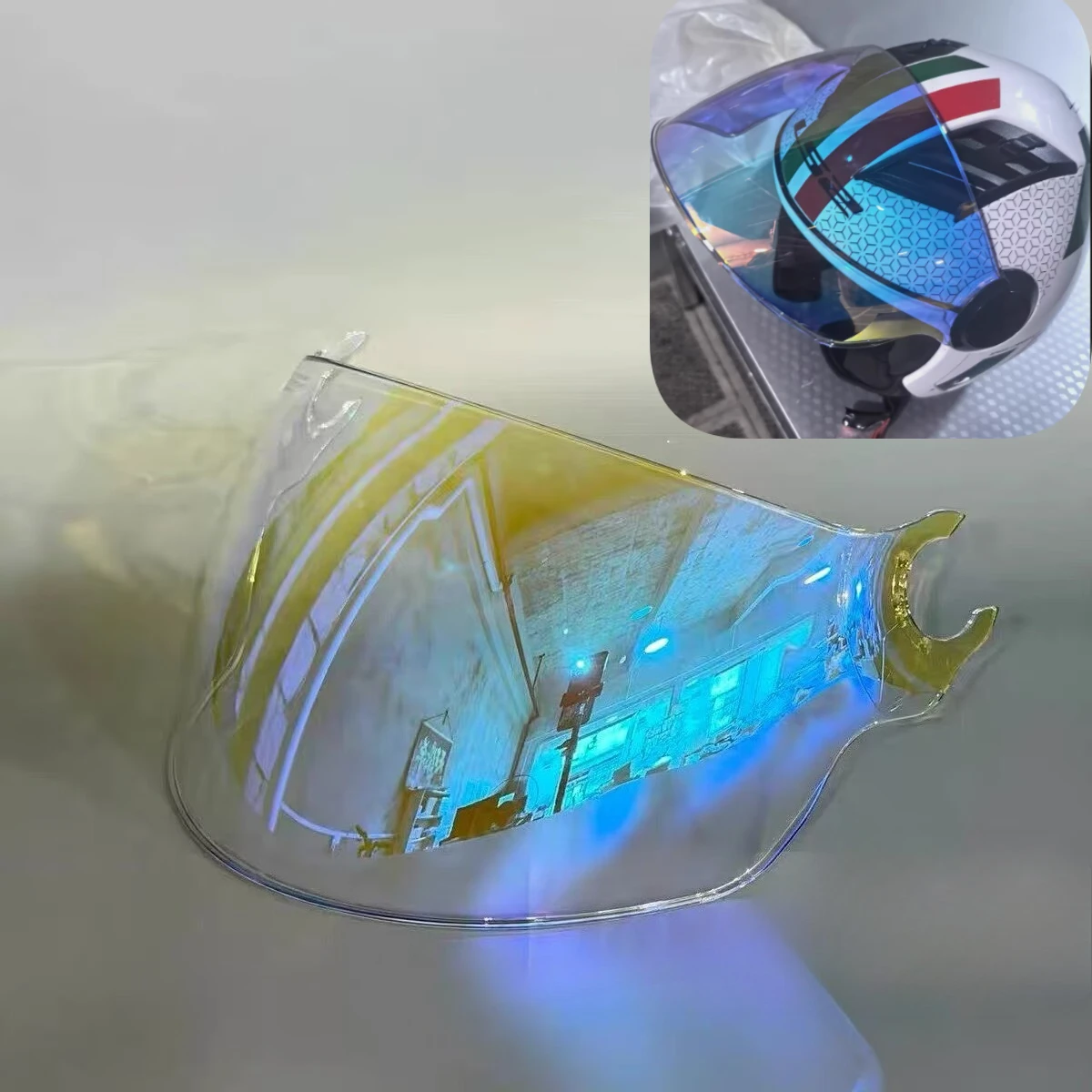 Original Lens for LS2 OF562 Open Face Motorcycle Helmet Visor Windshield Replacement Accessory for LS2 Airflow Helmet