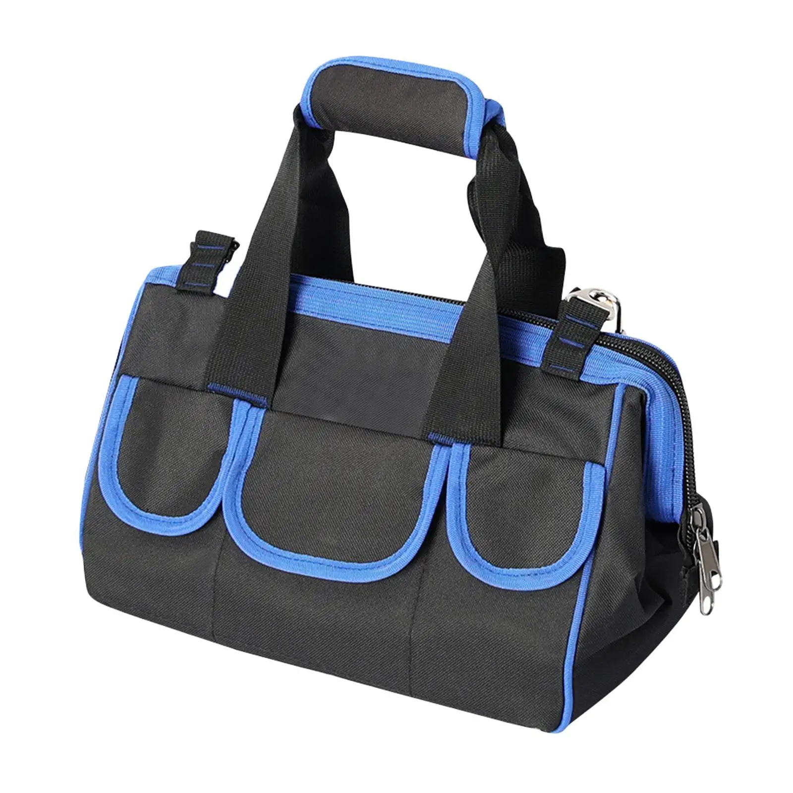 Tool Bag Organizer Wide Mouth Tool Bag Scratch Resistant Professional Tool Bag for Plumbers Carpenters Households Electricians