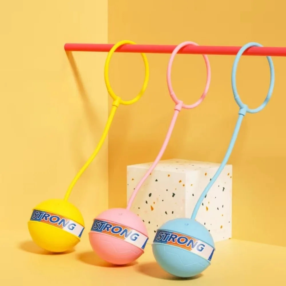 Nova bola quicando brilhante abs esportes balanço bola tornozelos pular brinquedo esportes