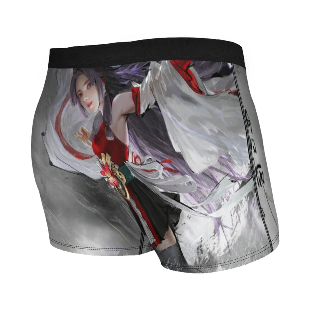 Tsuchimikado Kurumi Naraka Bladepoint 3D Steam Underpants Cotton Panties Male Underwear Sexy Shorts Boxer Briefs