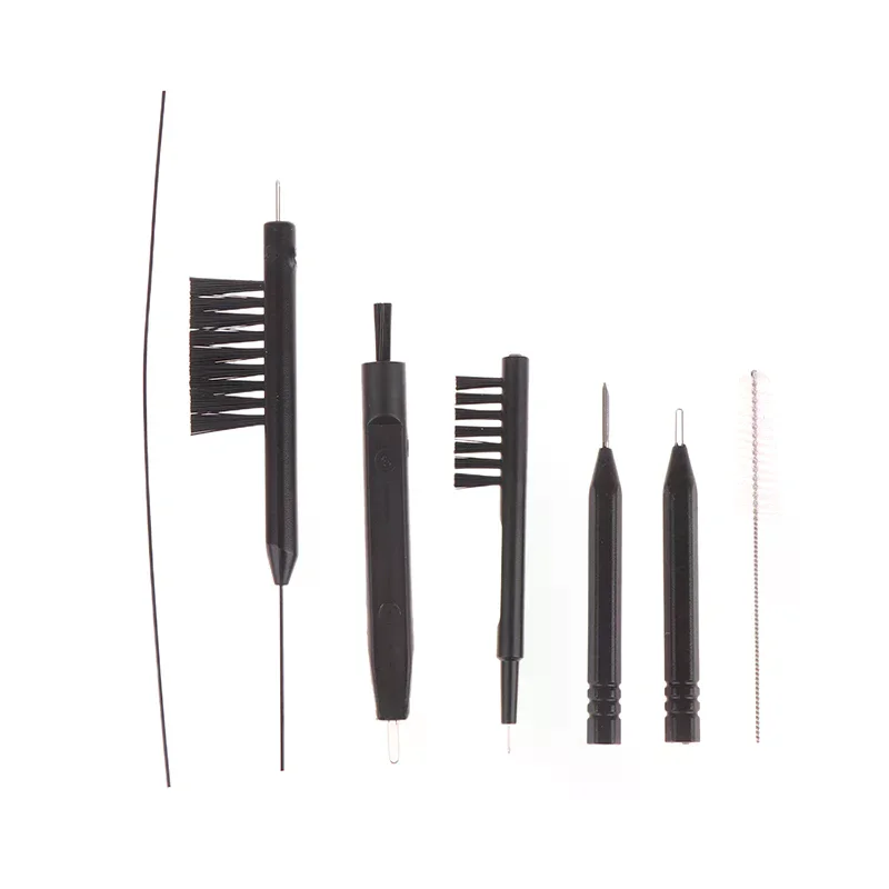 9PCS 9Pcs Hearing Aid Cleaning Tools Aids Cleaning Kit Brush Vent Cleaner Cleaning Wire with Magnet and Wax Loop Cleaning - view 4