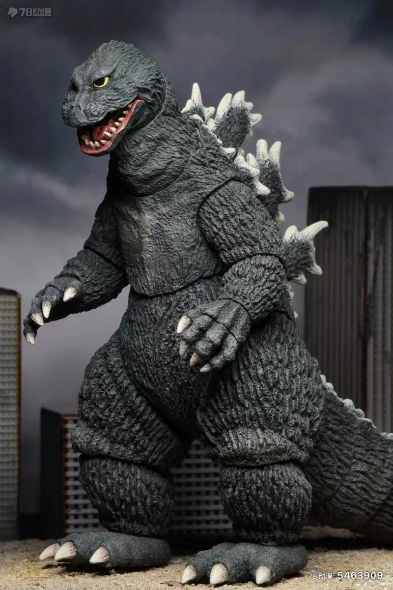 New 1962 version Godzilla Action Figures Pvc Godzilla dinosaur Model Statue Monsters ornaments Doll Toys collect Gifts