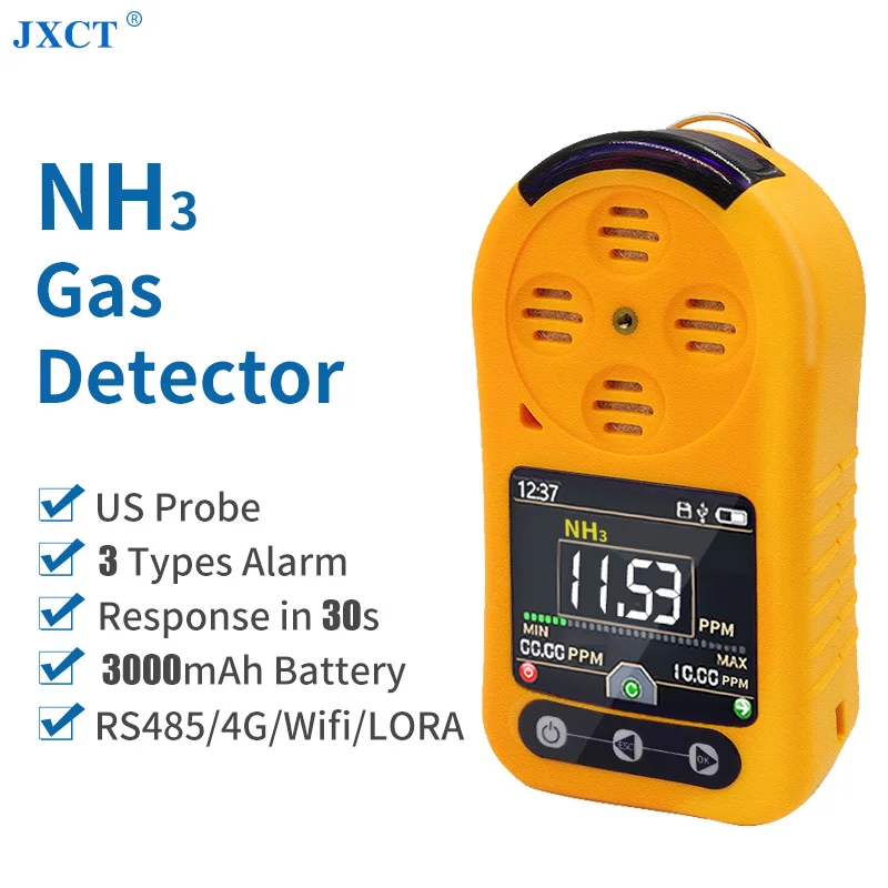 All-New Portable Gas Detector  Reliable Ammonia Monitoring on the Go