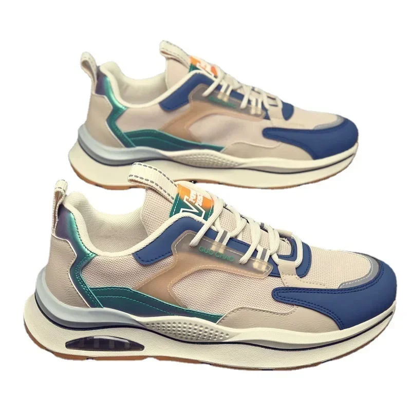 Men Sneakers Male Casual Vulcanized Tenis Luxury Trainer Mesh Breathable Fashion Lace Up Running Zapatillas De Deporte image 6