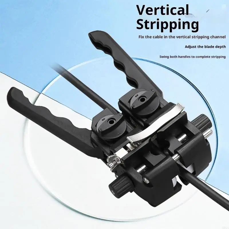 Fiber Optically Stripper Longitudinal Cable Slitter เครื่องตัดสายเคเบิลแบบเปิดสำหรับการบำรุงรักษาการติดตั้งเครือข่าย