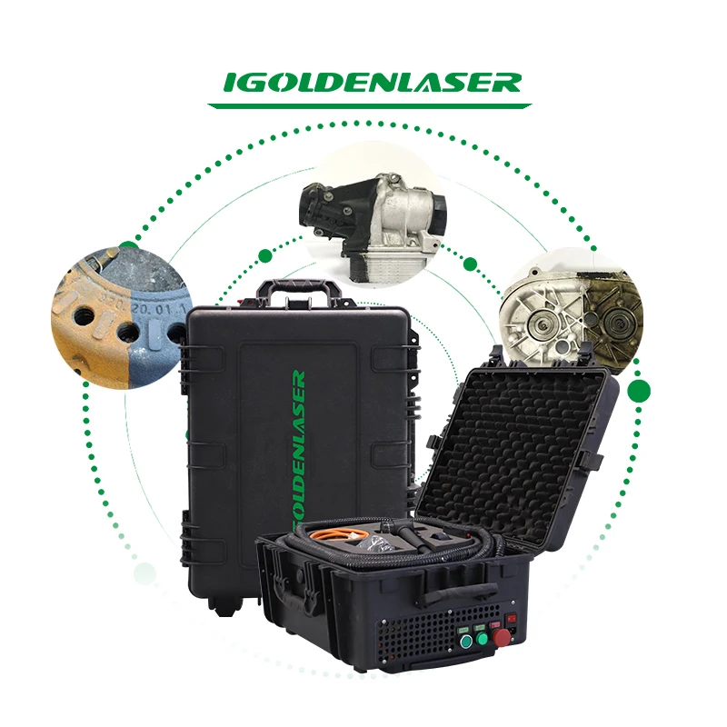 Pulse Laser Cleaning Machine With Best Price For Moulds Cleaning High Accuracy Cleaning