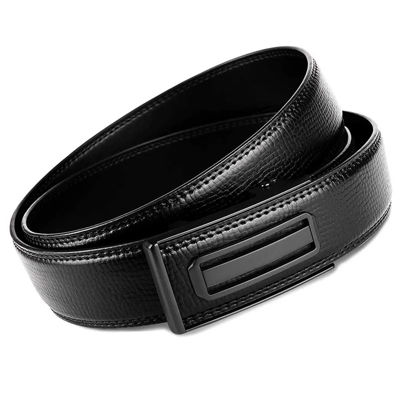 

Mens belts, Head layer cowhide automatic buckle belt, cowhide pants with belt, Jeans belt pairing Fashion and leisure