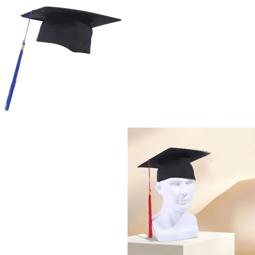 

Удобная шляпа бакалавра черная шляпа минометного щита для выпускной церемонии