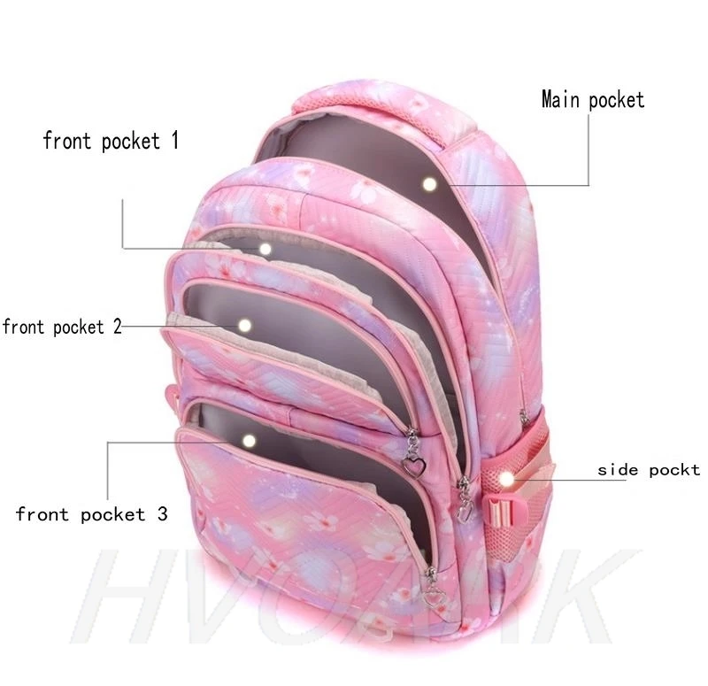 Mochilas para estudiantes Frozen Anna Elsa, mochila escolar impermeable para mujer, bolsa de viaje, mochila escolar para chicas adolescentes