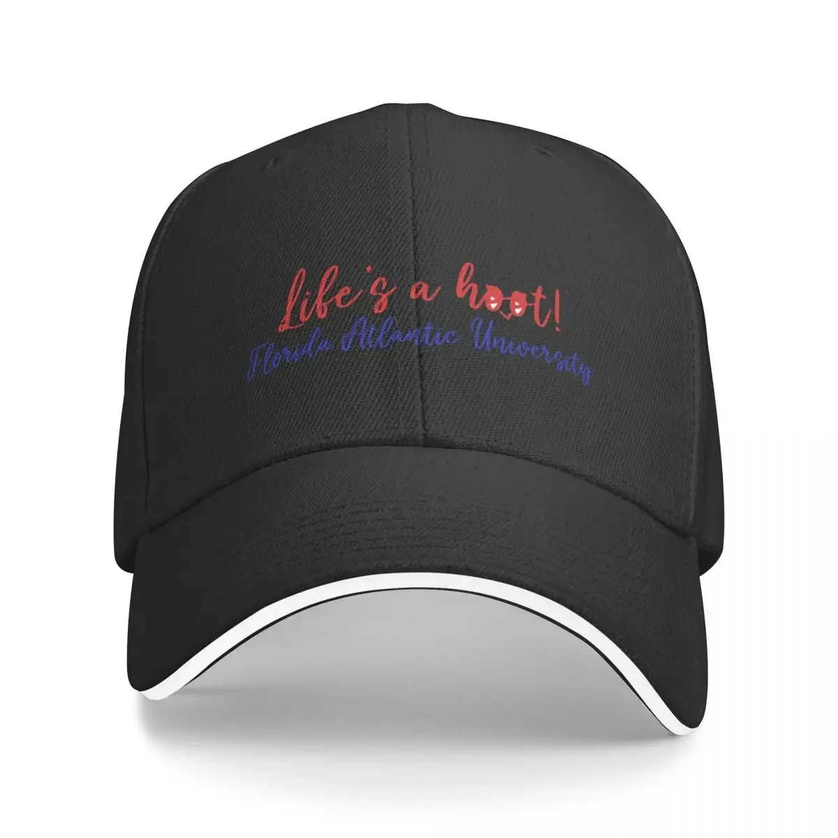 

Life's A Hoot! FAU Owl Quote Baseball Cap Designer Hat Sunscreen For Women 2025 Men's
