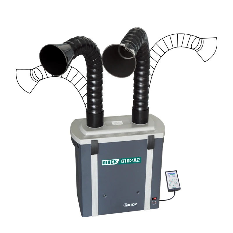 

Уникальный настольный вытяжной экстрактор с высокой эффективностью фильтрации для пайки/обучения, быстрая доставка, впитывающий дымо, сварочный, пайка S