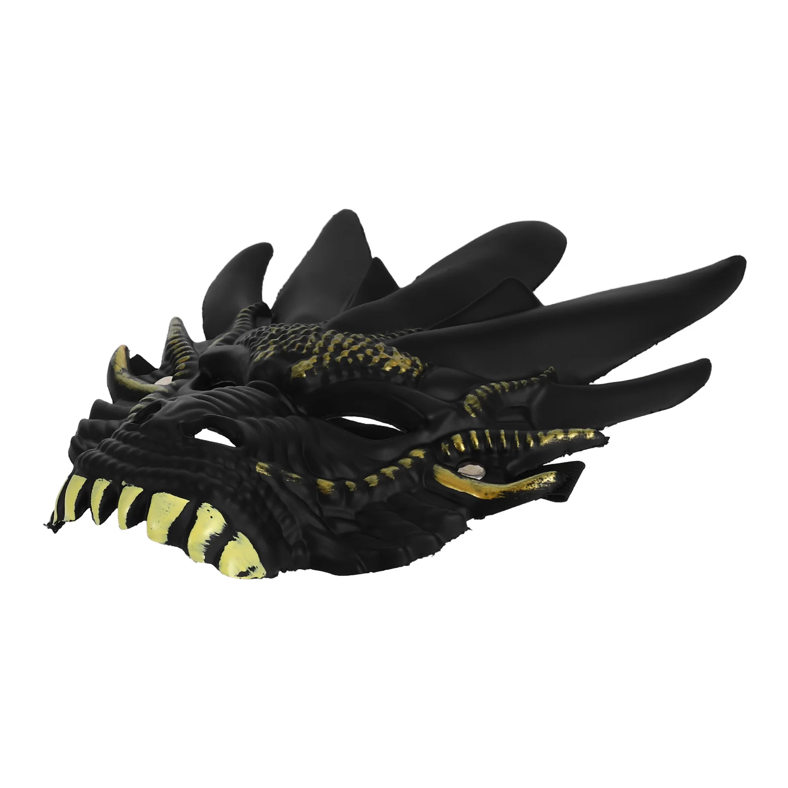 

Dragon Head Mask Halloween Costume Face Masks for Adults Women PU Material 3D Realistic Design Masquerade Party