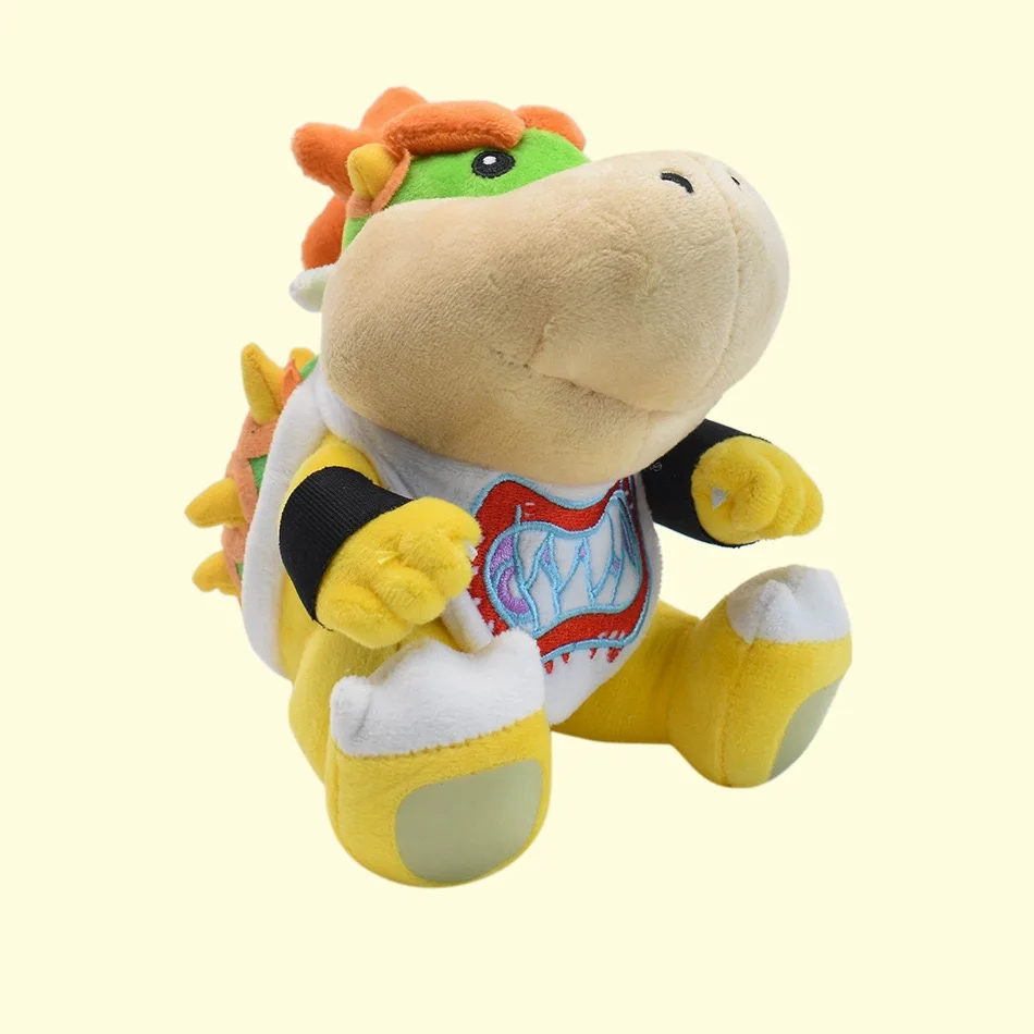 Super Mario Bowser Jr Plush Set Cute Nintendo Game Collectible Dolls - 2 Styles Koopa Baby Dragon Stuffed Toy Gift for Fans view 5