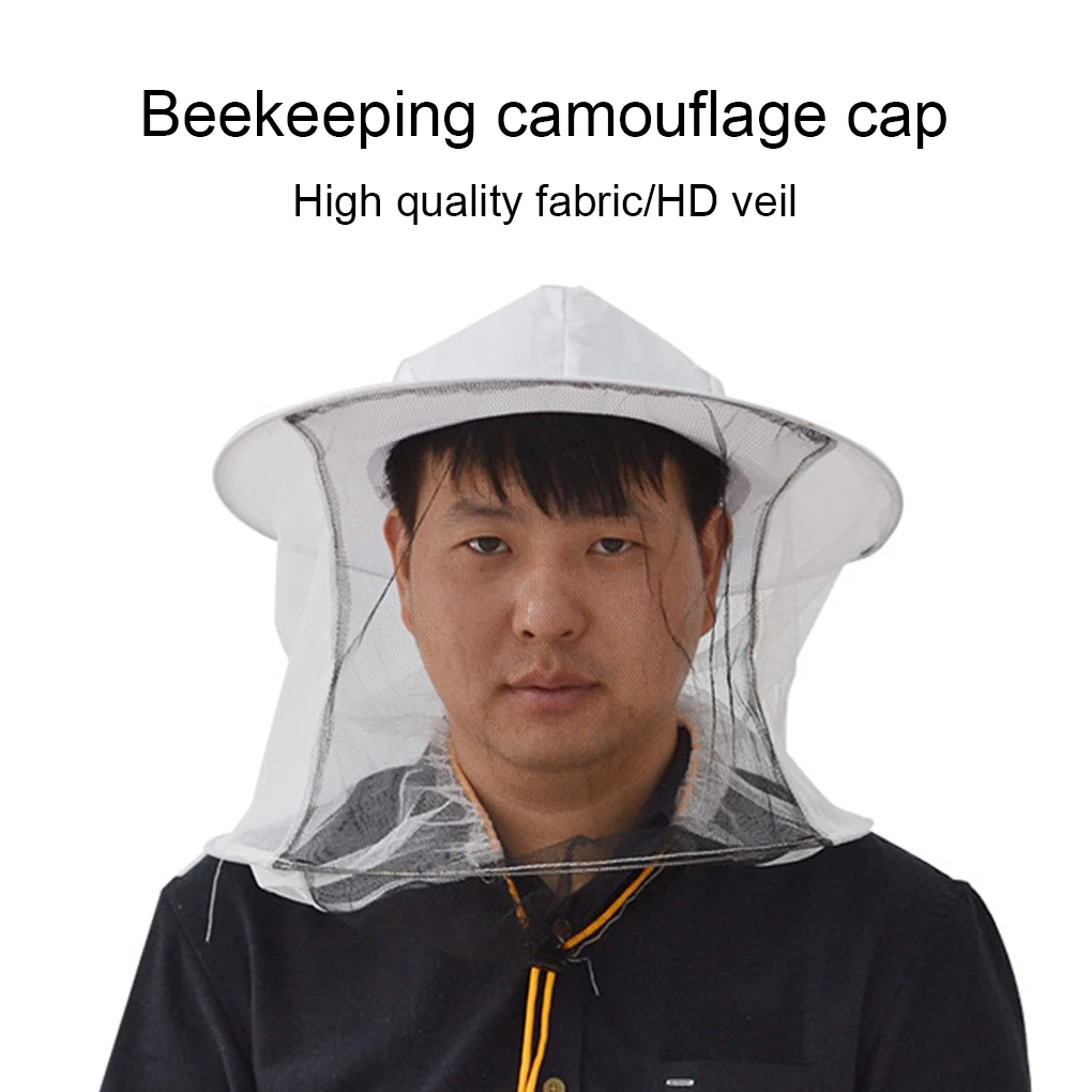 2x High-definition Veil Mesh Beekeeping Hat Stay Protected And Clearly High-quality Fabric High Definition Veil