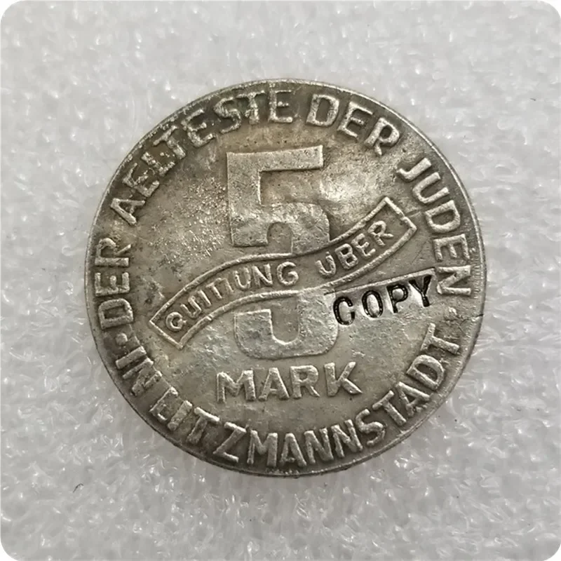 Poland : 5 MARK 1943 GETTO Juden COPY