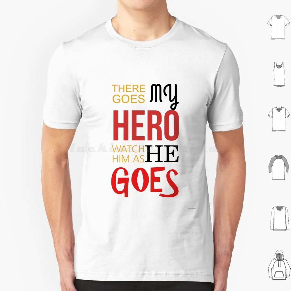 There Goes My Hero T Shirt Cotton Men Women DIY Print Music There Goes My Hero Grunge Lyrics Song My Hero Band Guitar Foo