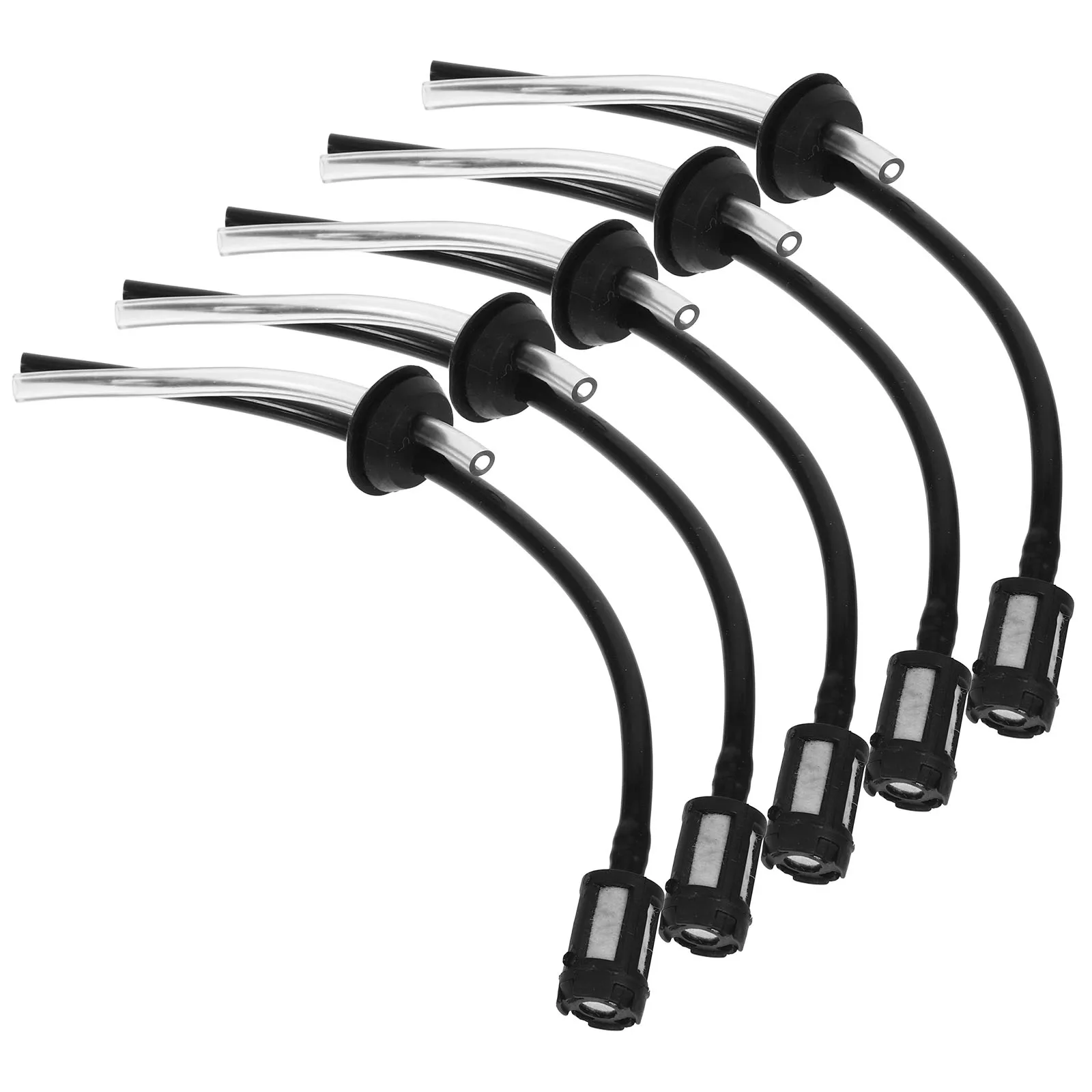 

5pcs Pvc Line Hose Durable Petrol Hose Oil Tube For Chainsaw Grass Mower Small Engine Tools Flexible Gas Tube