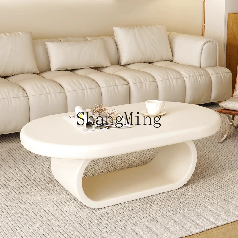 

SM cloud coffee table living room home tea table modern simple cream style advanced sense creative coffee table
