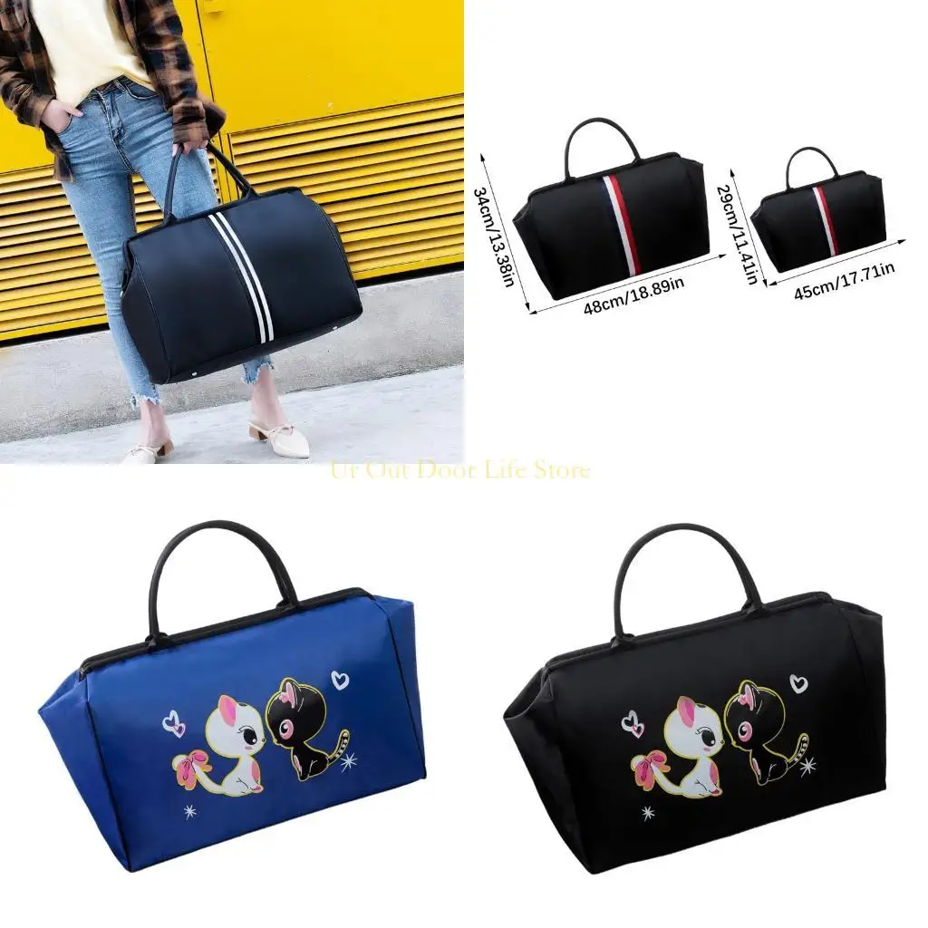 77UF Reinforced Oxford Cloth Weekender Bag For Sports Gear Storage Business Trip