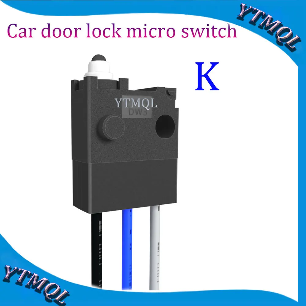 1Pcs For Peugeot 206 cc roof sensor micro switch IP67 DW3 Waterproof car door lock
