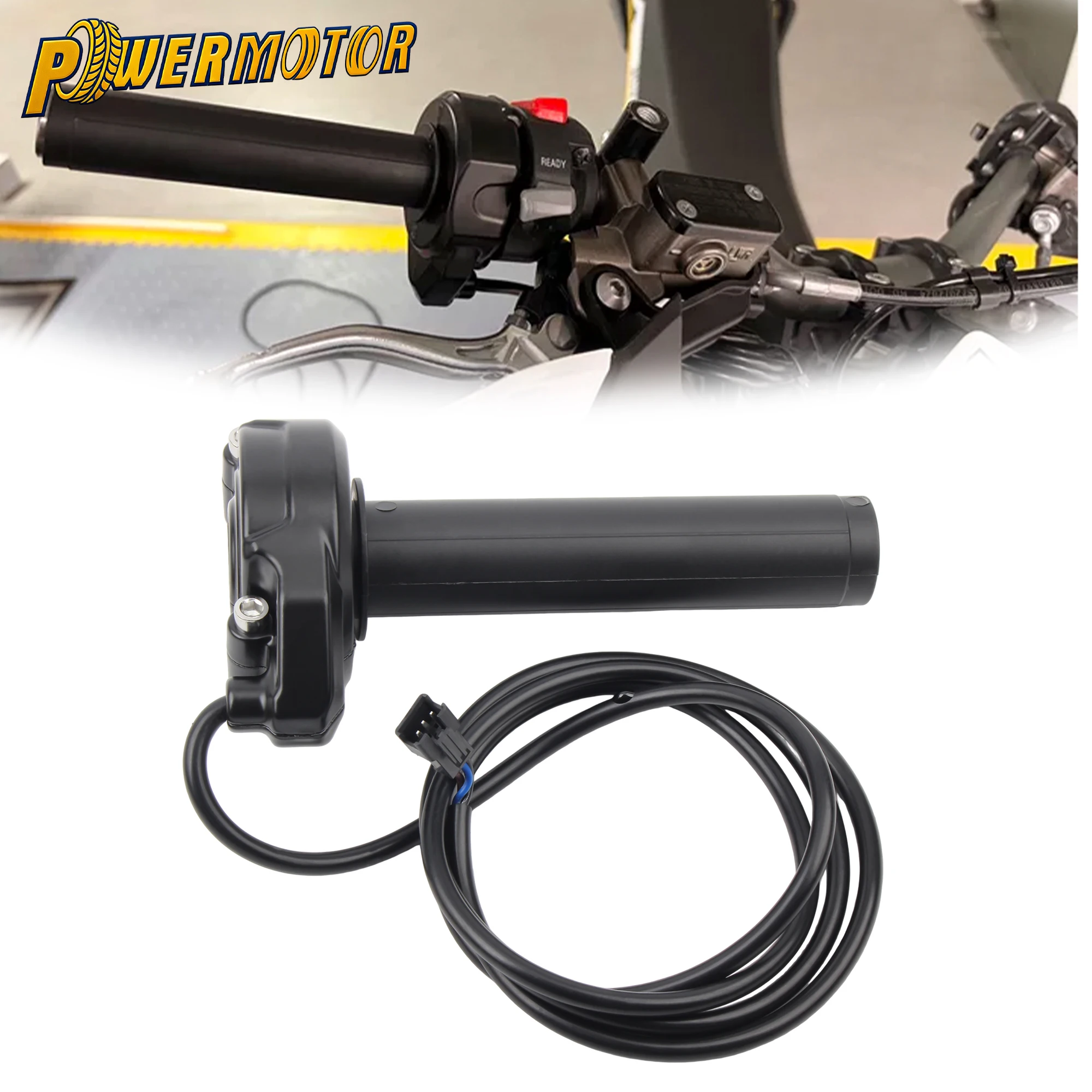 Puño de acelerador para motocicleta eléctrica Surron Sur Ron Light Bee X S Ridstar Q20, piezas de repuesto para puño de acelerador de moto de cross y bicicleta eléctrica