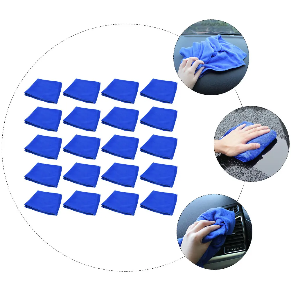 

Microfiber Car Wash Towels Ultra Absorbent Drying Cloths for Cleaning Cars Dishes Tables Premium Quality Soft Reusable