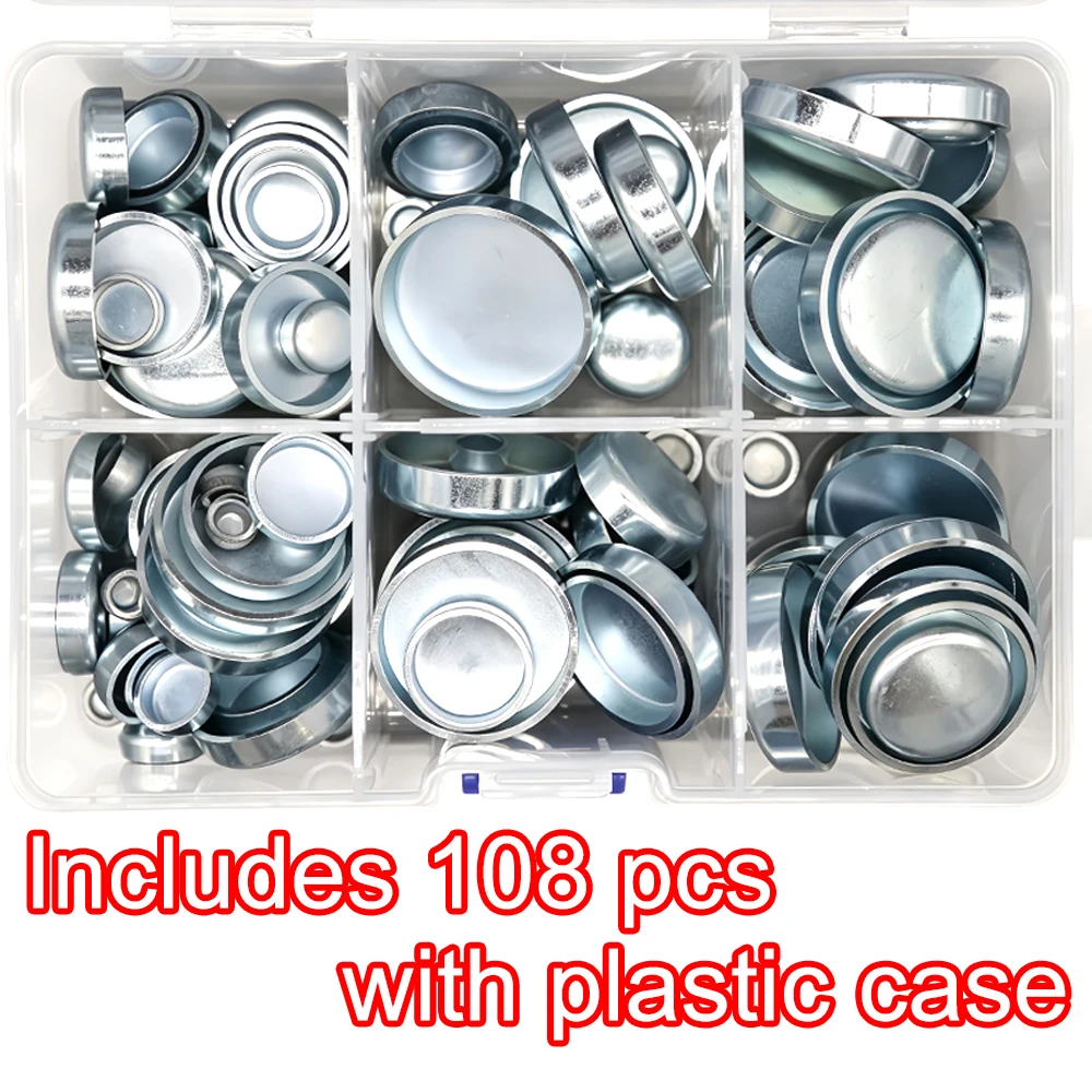 8-36mm Engine Core Plug Cap For VW Golf Polo Passat Tiguan Jetta Beetle Sharan Expansion Zinc Plated Cup Cylinder Head Block Set